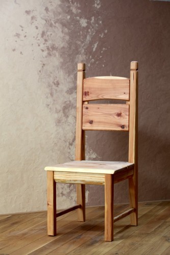 Židle dřevěná hradní