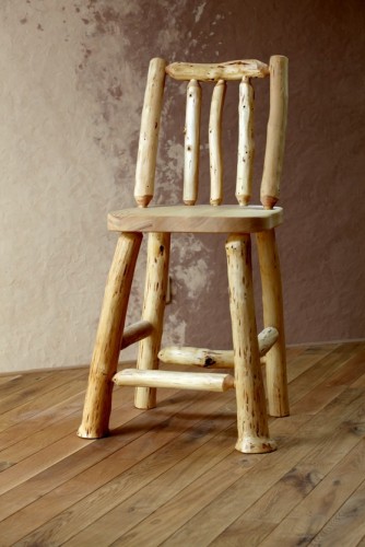 Barová židle | roubený nábytek