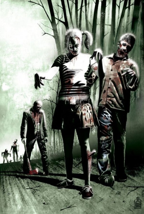 Ilustrace Zombie