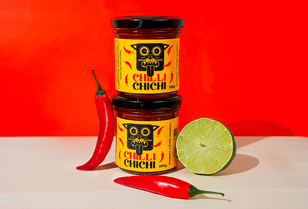 Obalový design pro značku Chilli chichi