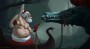 Santa a drak | ilustrace