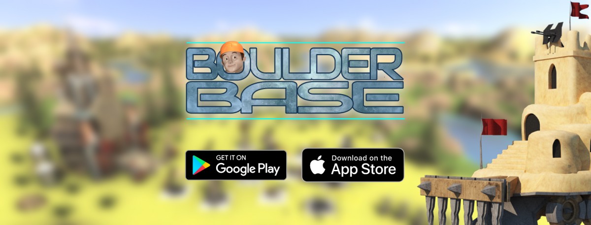 Mobilní hra Boulder Base