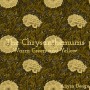Chryzantémy – vintage Floral Pattern | surface pattern design