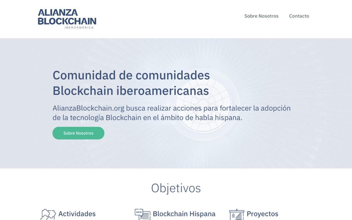 Web Alianza Blockchain