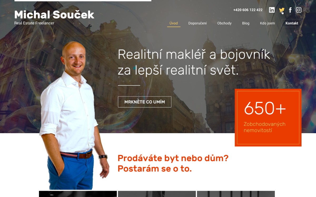 Web Michal Souček