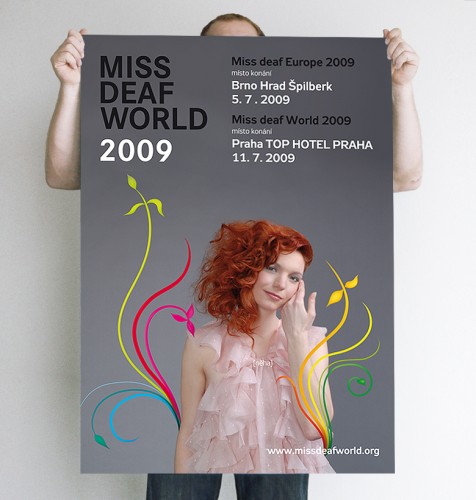 Plakát Miss Deaf World