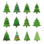 Ikony vánočních stromků