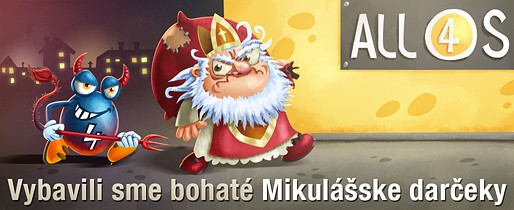 Mikulášský banner pro All4Shop