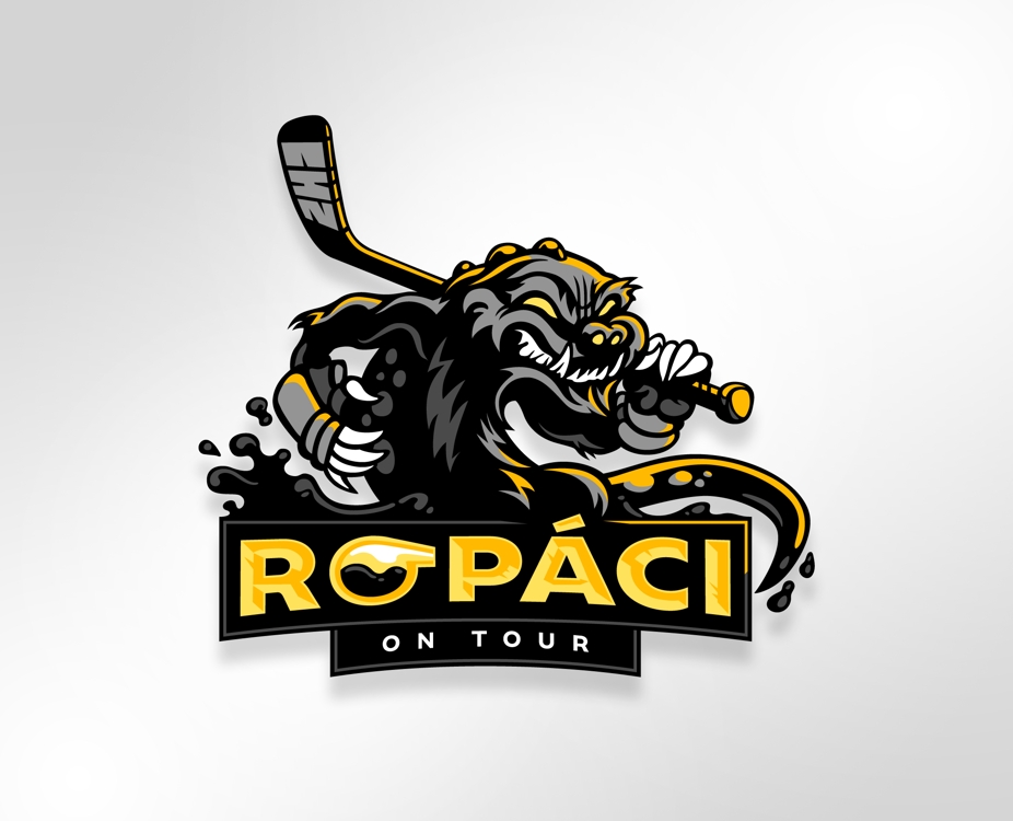 Ropáci on Tour – Logo pro fanklub litvínovského hokeje