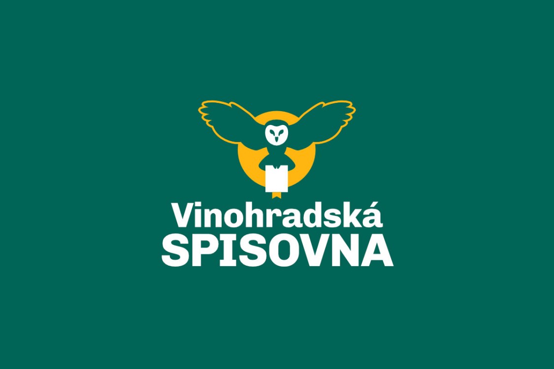 Vinohradská spisovna - logo