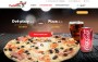 Grafický návrh webu Parťákova pizza  (zobrazit v plné velikosti)