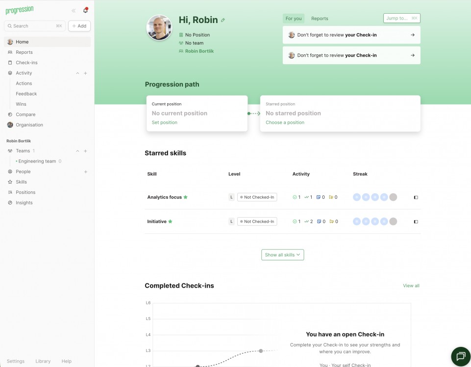 Progression.co – inteligentní nástroje pro rozvoj kariéry, včetně AI vyhledávání