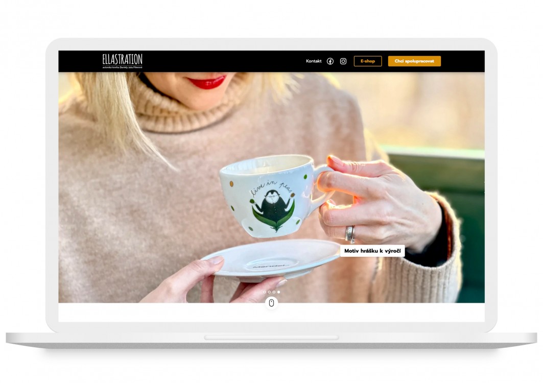 Web ateliéru Ellaborate.cz
