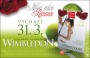 Layout inzerce na DVD Wimbledon z řady Romance