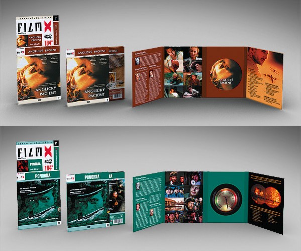 První série filmů na DVD edice FILMX