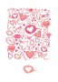 Ilustrace I love you; Valentýn  (zobrazit v plné velikosti)