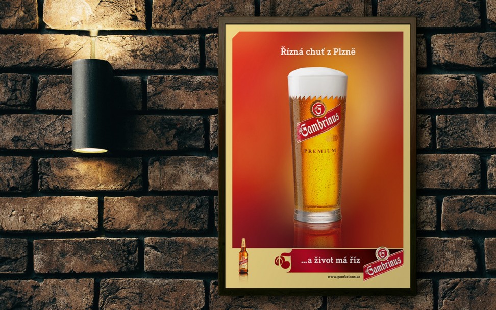 Gambrinus - Řízná chuť z Plzně