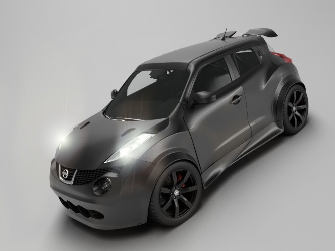 3D model automobilu