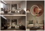 Vizualizace luxusního bytu: obývací pokoj