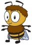 Maskot včelka Bíďa pro Pracovní společnost nástavkových včelařů  (náhled aktuálně zobrazené položky)