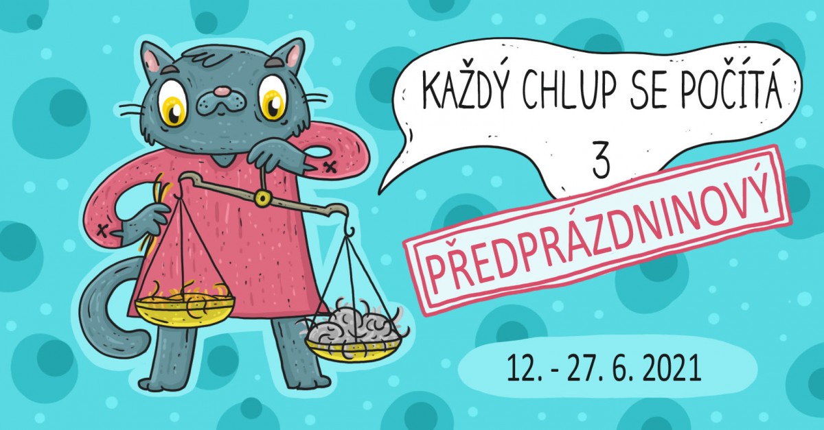 Každý chlup se počítá 3  -propagační ilustrace pro Facebook skupinu