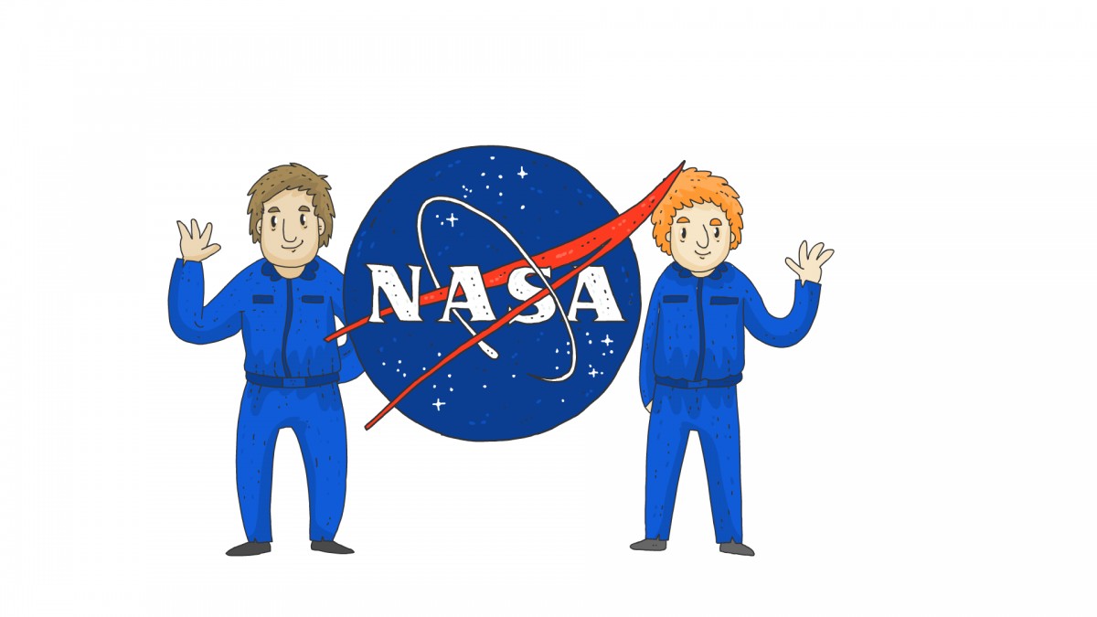 NASA | ilustrace pro seriál České televize Ty Brďo!