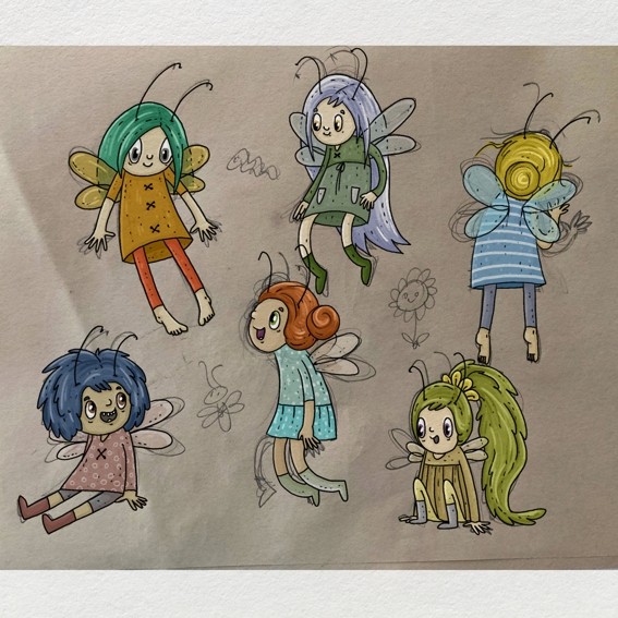 Ilustrace _ studie Víl
