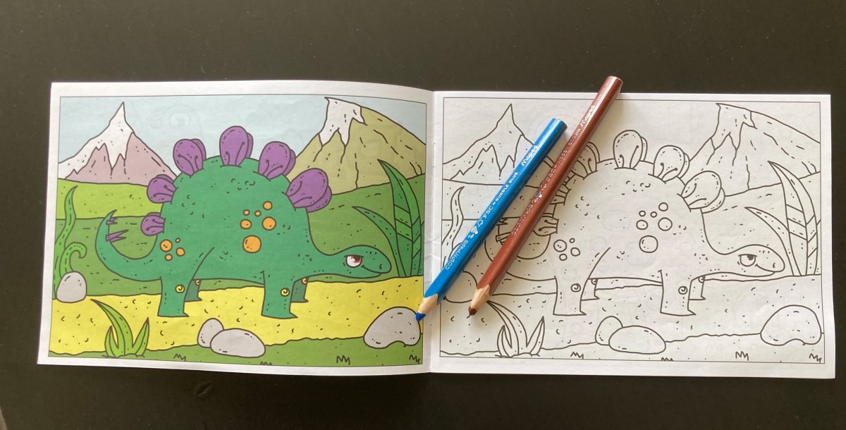 Omalovánky pro MFP paper s.r.o. _dino stegosaurus
