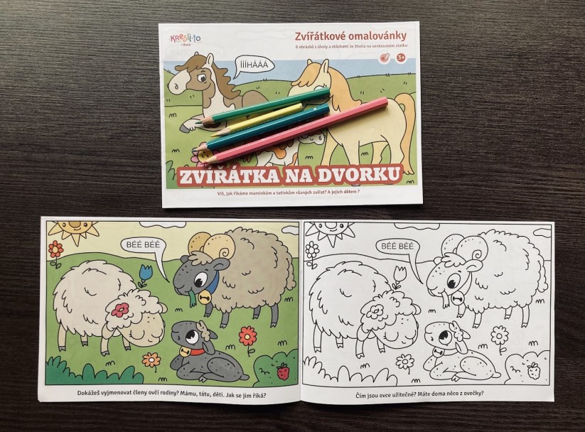 Zvířátka na dvorku