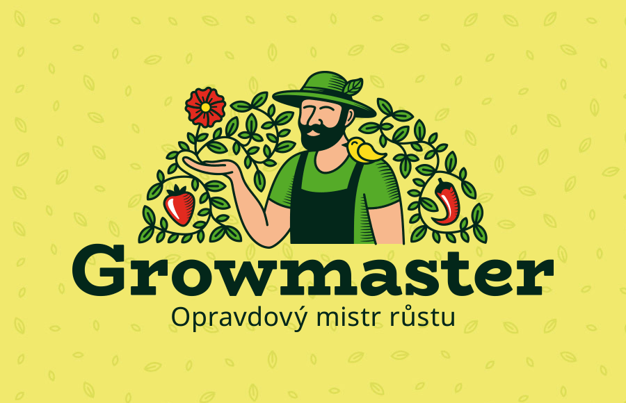 Tvorba loga pro e-shop Growmaster.cz