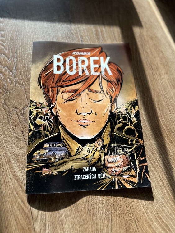 Komiks Borek ukázka