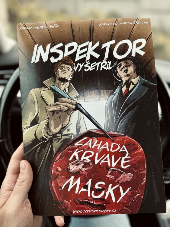 Komiks Inspektor Vyšetřil