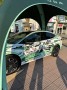 Live kreslení pro škoda auto na Barum rally 3
