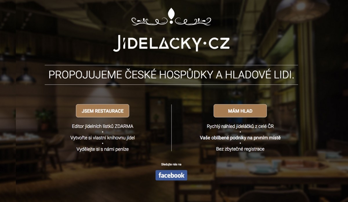 Tvorba webu Jidelacky.cz