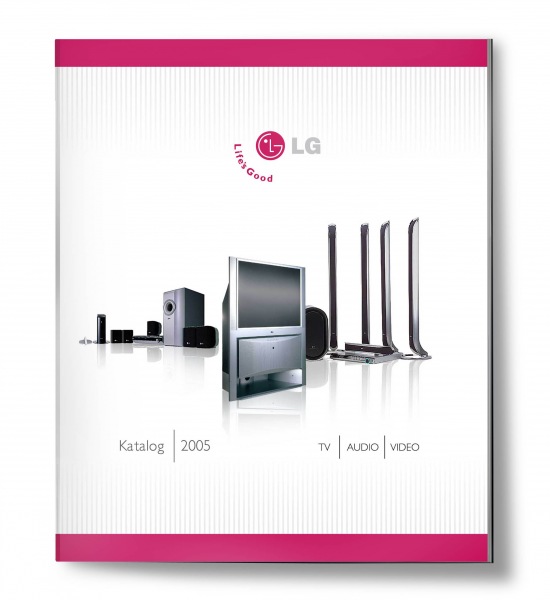 Návrh produktového katalogu LG