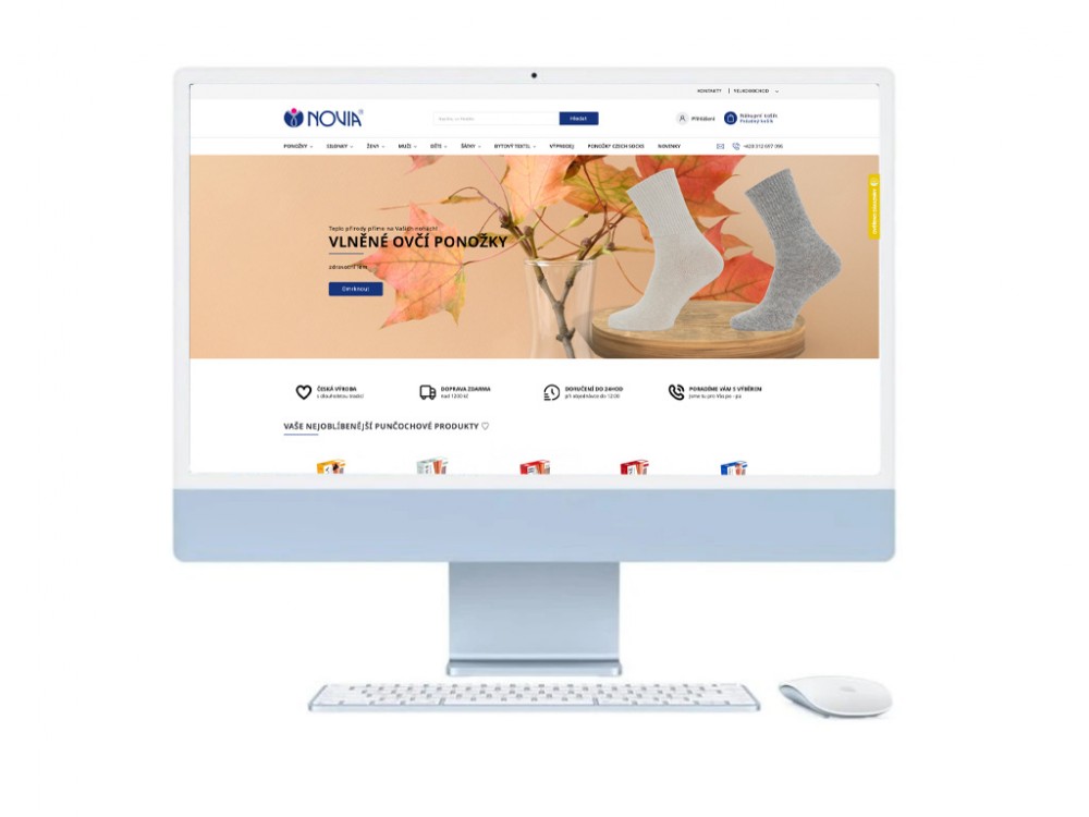 E-shop prodejce textilu