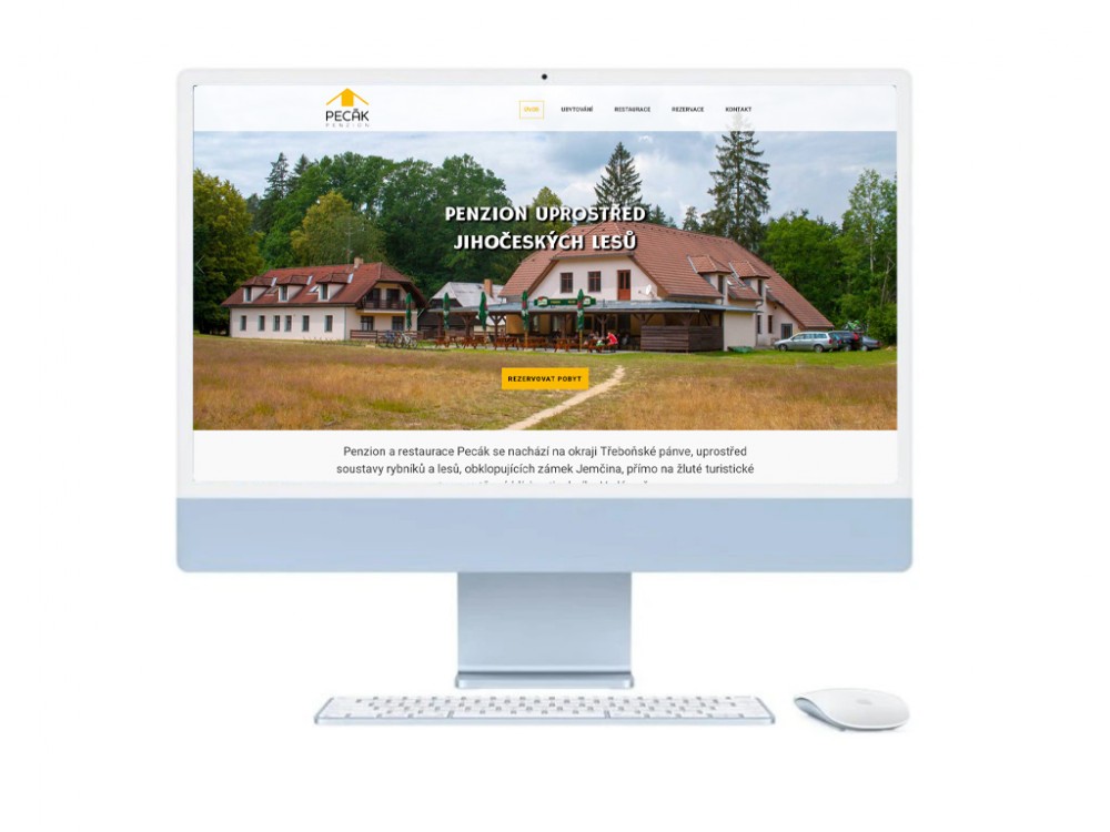 Web pro penzion