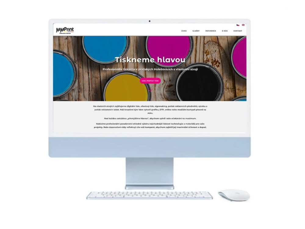 Web pro tiskárnu
