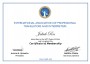 Certifikát o členství v Mezinárodní asociaci profesionálních překladatelů a tlumočníků  (náhled aktuálně zobrazené položky)