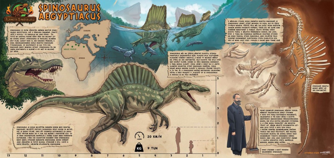 Ilustrace Planeta Dinosaurů