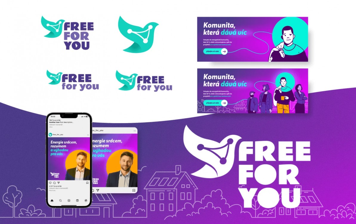 FEFY energie - logo a vizuální identita