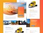 Trucks services - design šablon