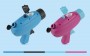 Bedazzle Color Splash - design dětské vodní pistole.