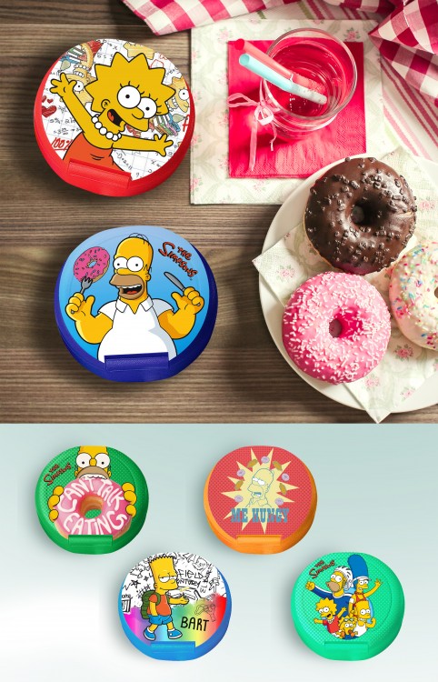 The Simpsons - design produktu, box