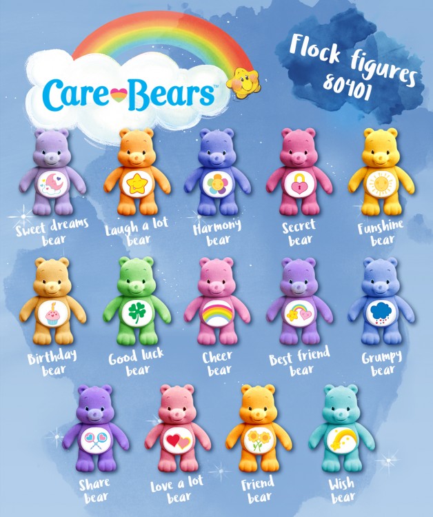 Care Bears - designy výrobků, propagace