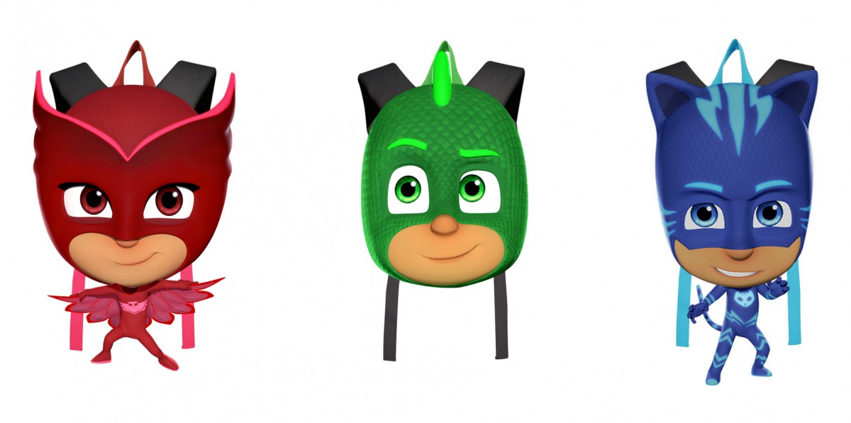 PJ Masks - design produktu, batohy