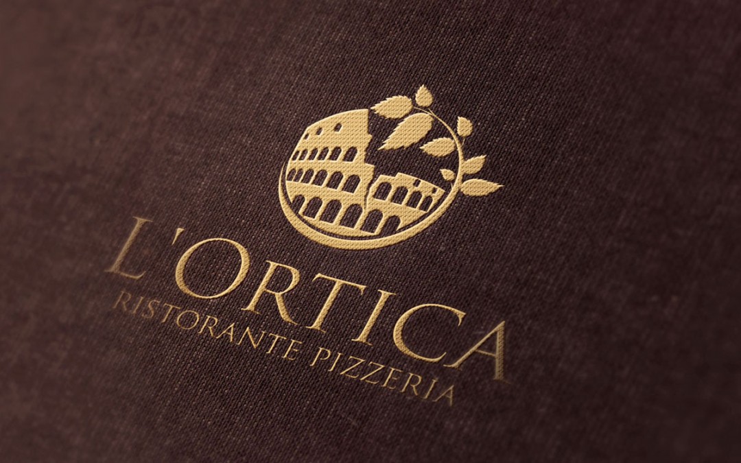 Logo tvorba L´Ortica Ristorante Pizzeria
