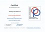 Certifikát o absolvování kurzu literárního překladu Obce překladatelů  (zobrazit v plné velikosti)