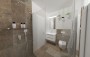 Koupelna v kameni | návrh interiéru