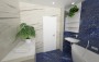 Koupelna s hravou elegancí | návrh interiéru